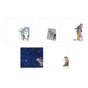 Pack 5 postals